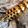 Isis-Osiris 3/3 klein vergoldet – Bild 2